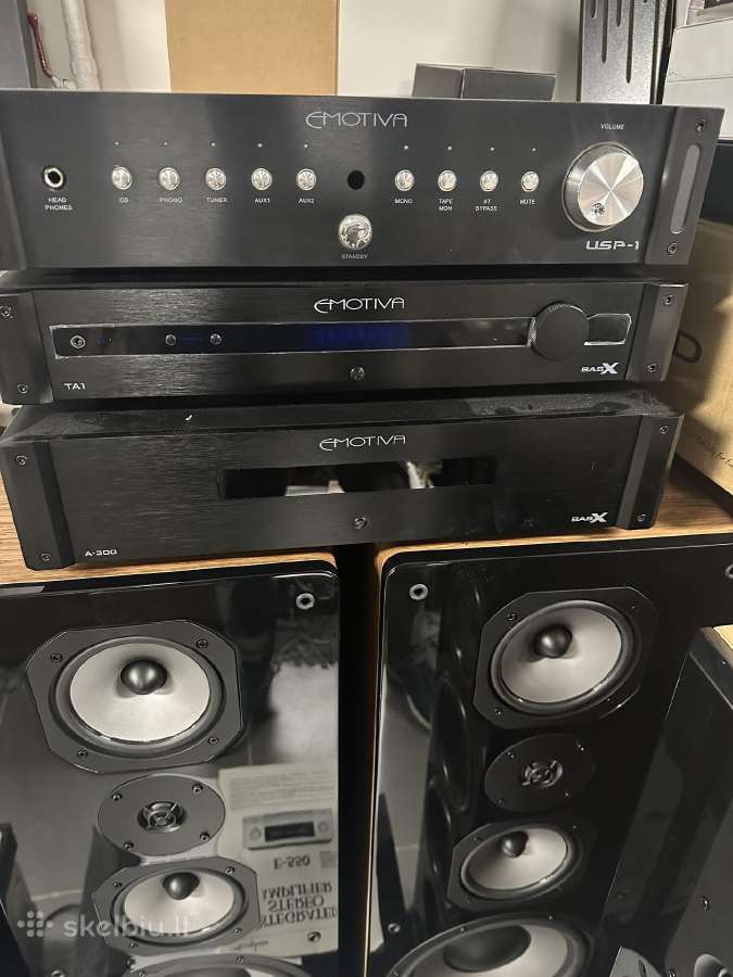 Emotiva Basx A2m/xpa-2 Ta1 Pt1 Basx A-300 Ta100 A2 - nuotraukos Nr. 25
