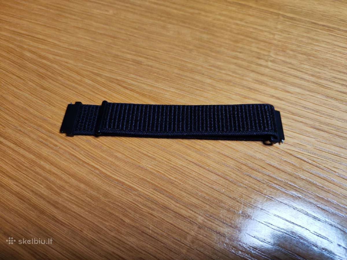 Medžiaginis laikrodžio dirželis 20mm