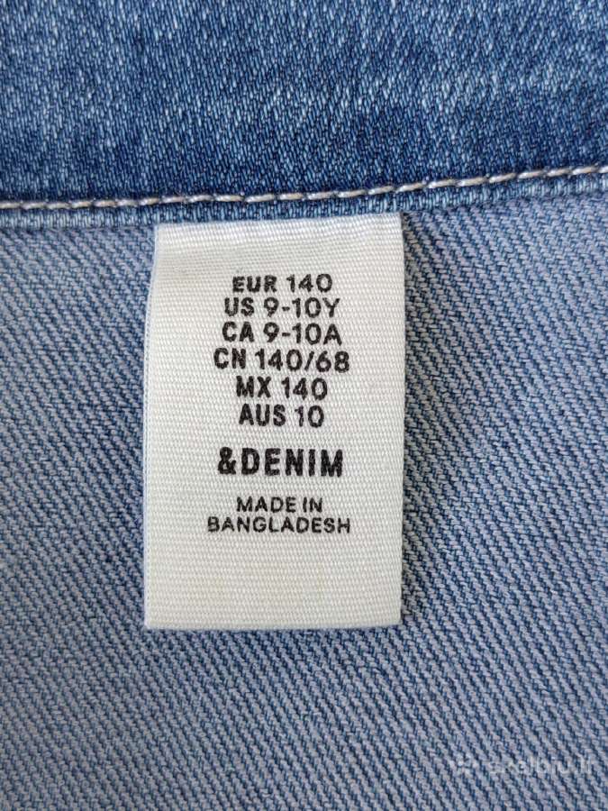 Džinsinis švarkelis &Denim mergaitei į mokyklą - nuotraukos Nr. 6