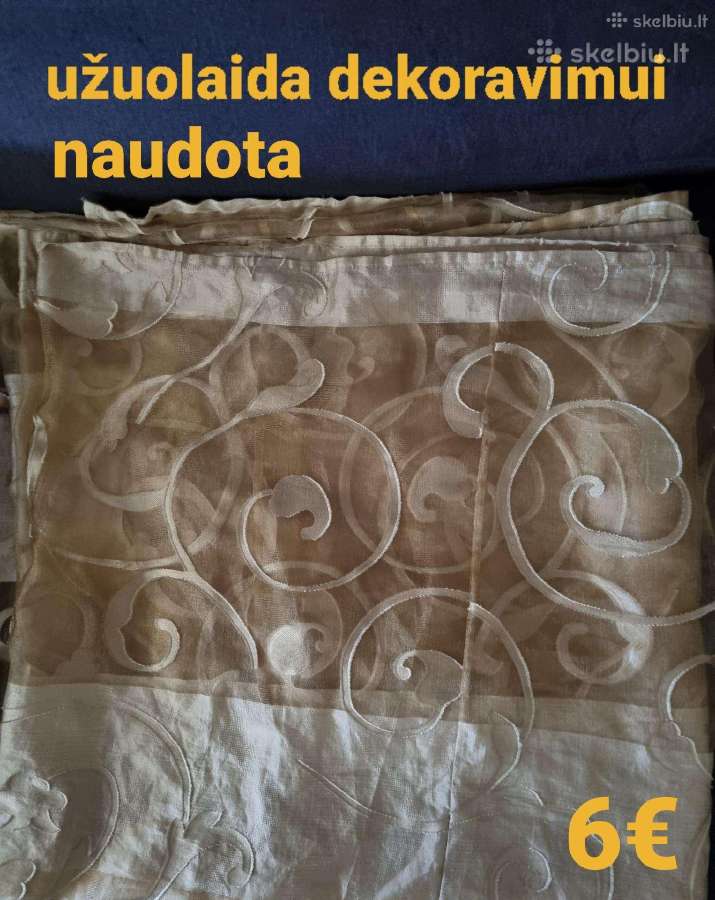Įvairios užuolaidos - nuotraukos Nr. 9
