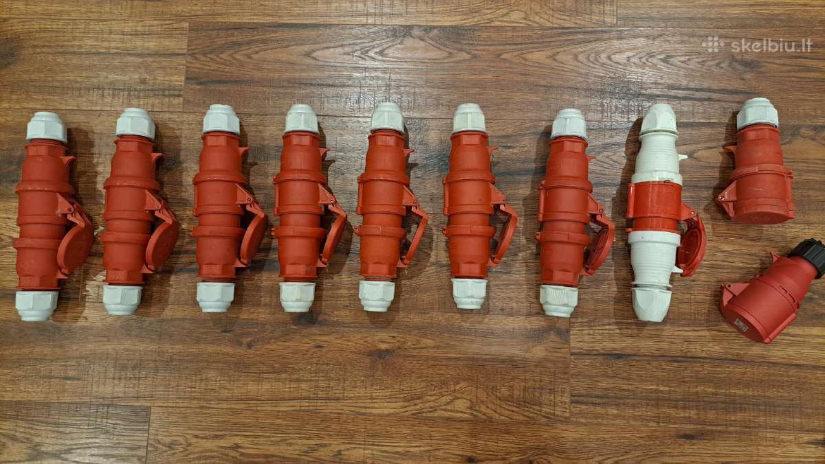 400v lizdai ir kištukai Bals,walther Germany - nuotraukos Nr. 4