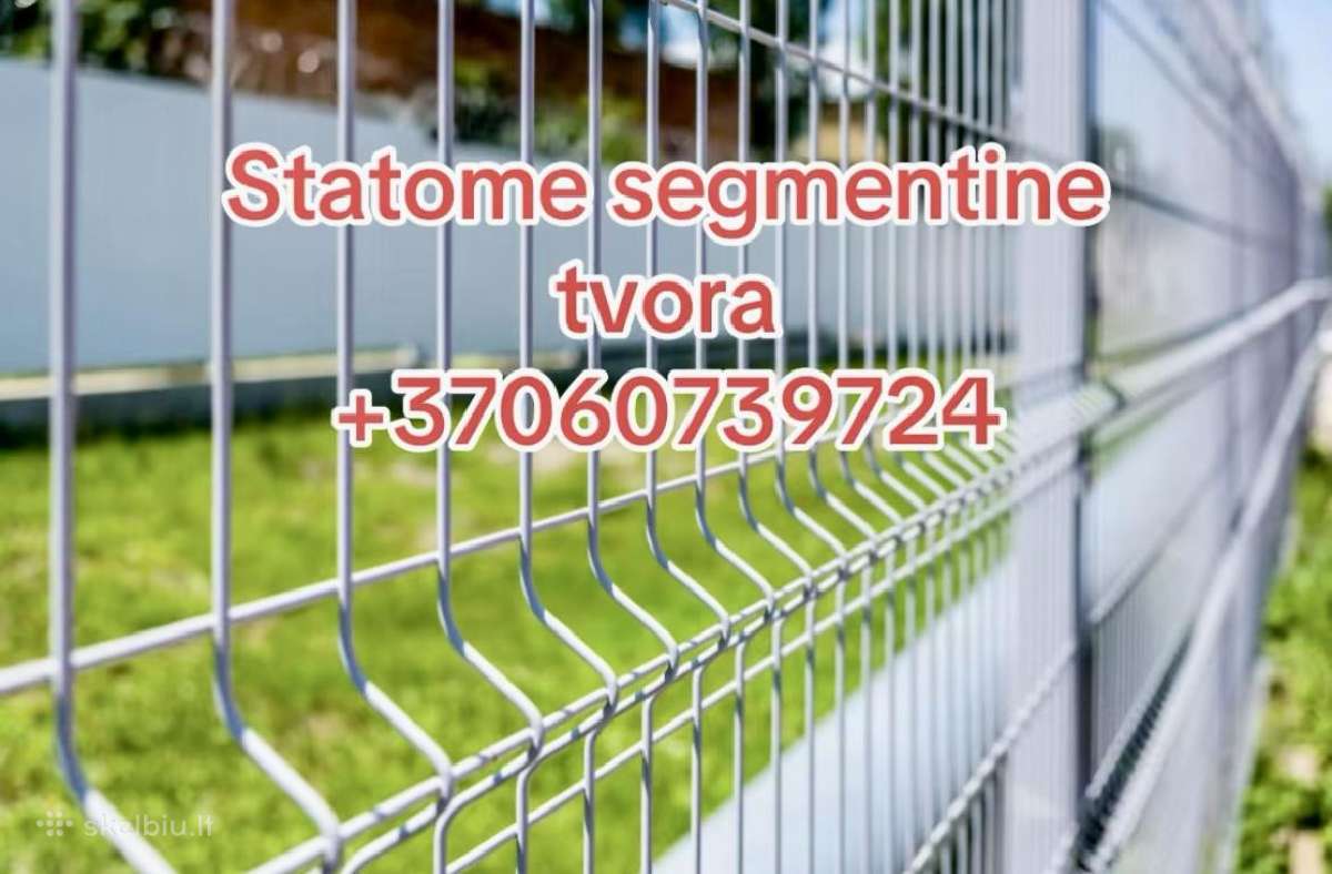 Tvorų montavimas Akcija