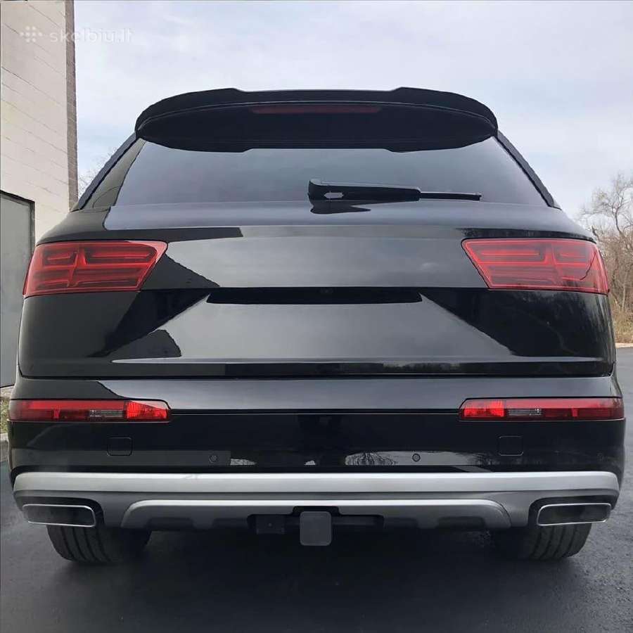 Audi Q7 4m skirtas juodas bagažinės spoileris - nuotraukos Nr. 4