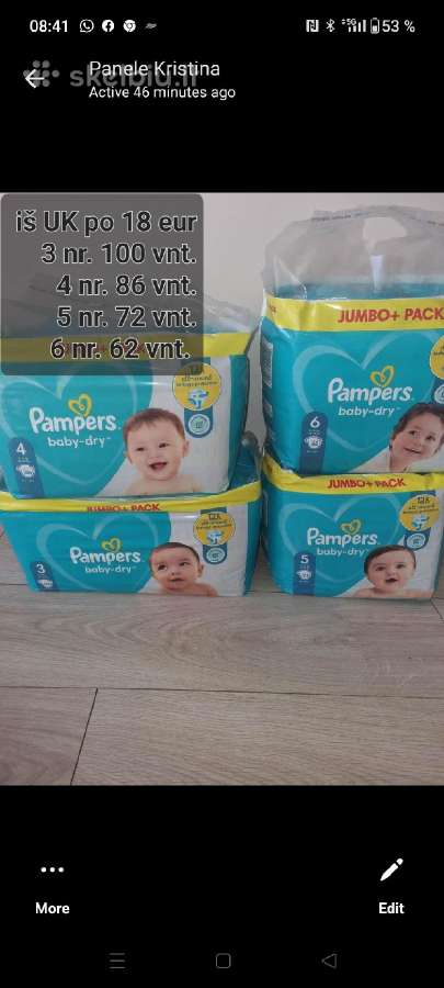 Pampers - nuotraukos Nr. 2