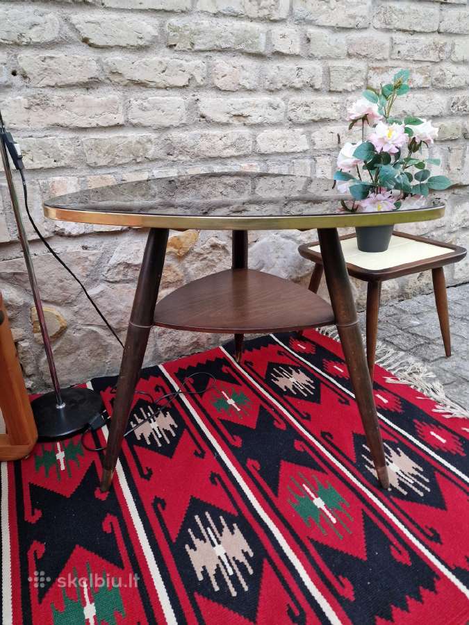 Vintažinis mid century kavos staliukas - nuotraukos Nr. 2