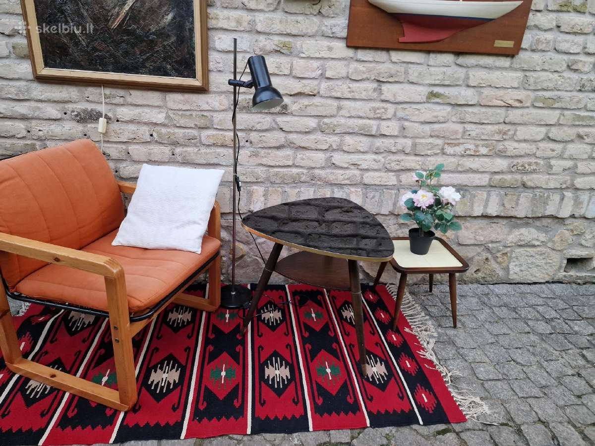 Vintažinis mid century kavos staliukas - nuotraukos Nr. 4