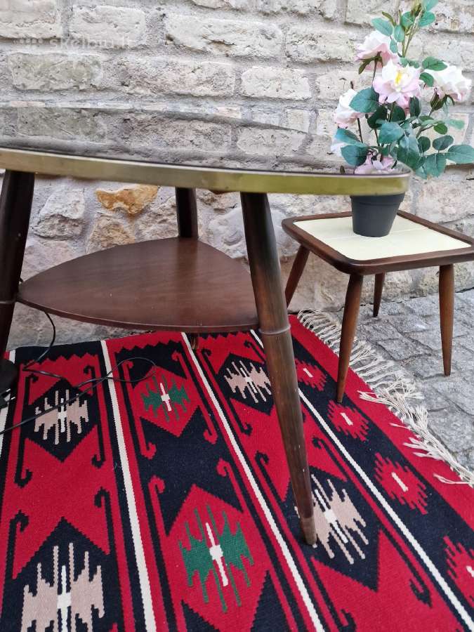 Vintažinis mid century kavos staliukas - nuotraukos Nr. 8
