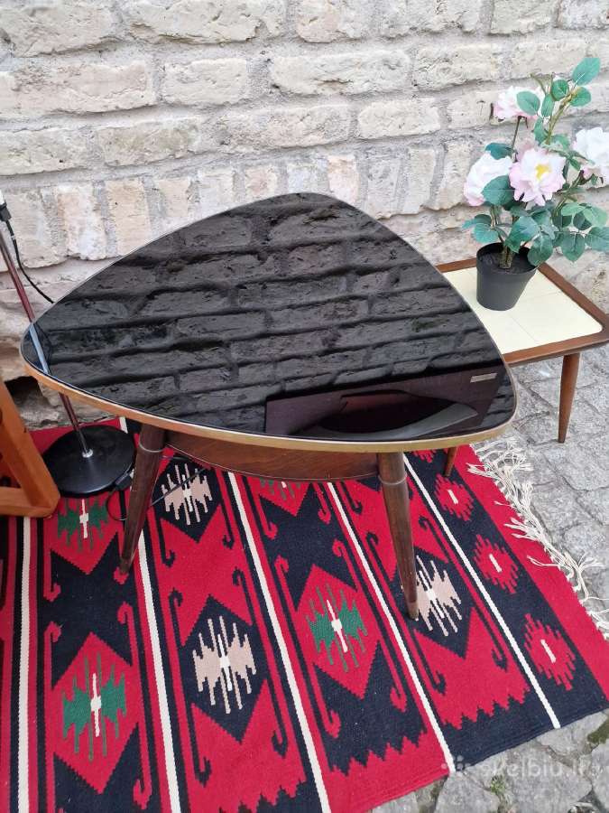 Vintažinis mid century kavos staliukas - nuotraukos Nr. 9