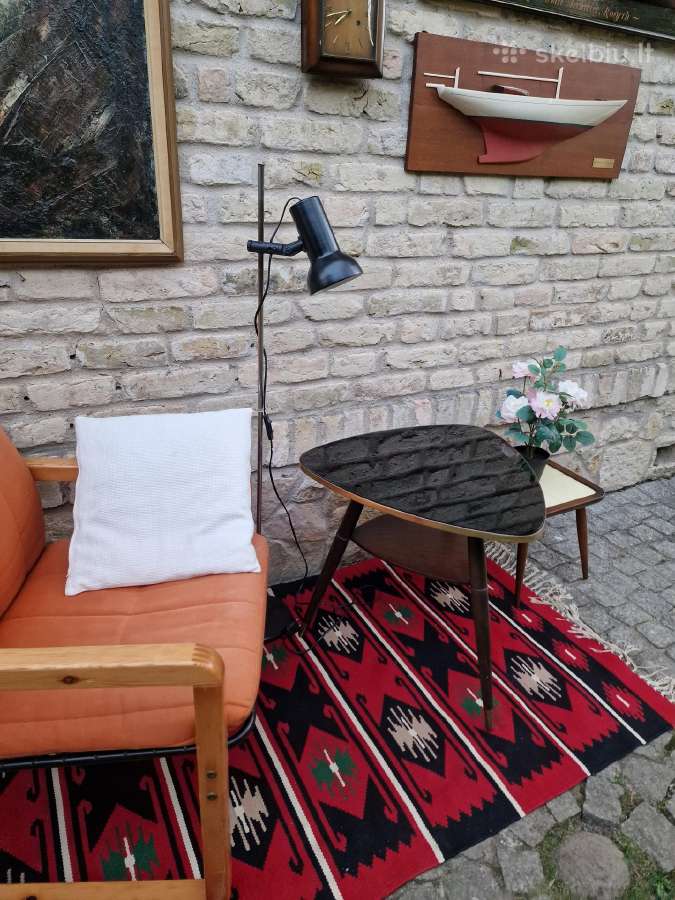Vintažinis mid century kavos staliukas - nuotraukos Nr. 14