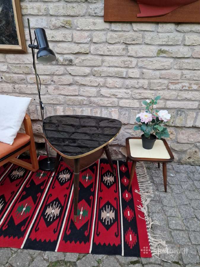 Vintažinis mid century kavos staliukas - nuotraukos Nr. 16