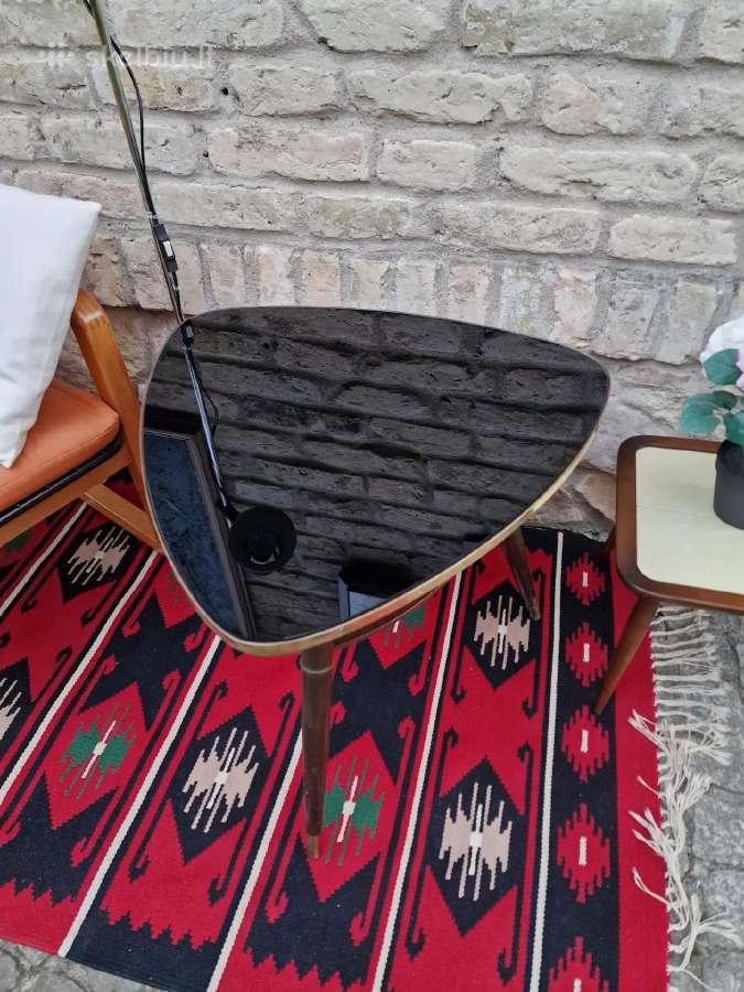 Vintažinis mid century kavos staliukas - nuotraukos Nr. 20