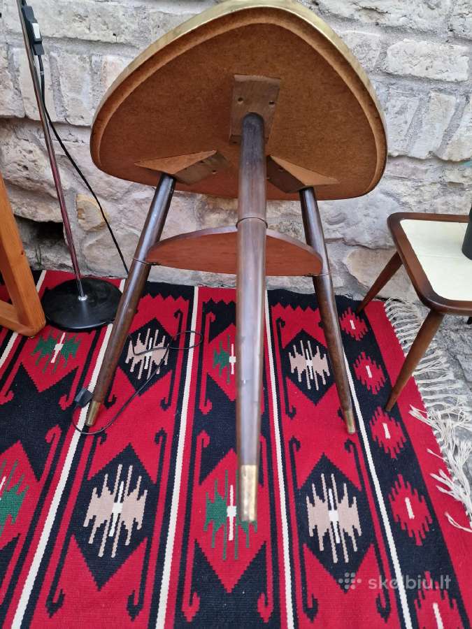 Vintažinis mid century kavos staliukas - nuotraukos Nr. 21