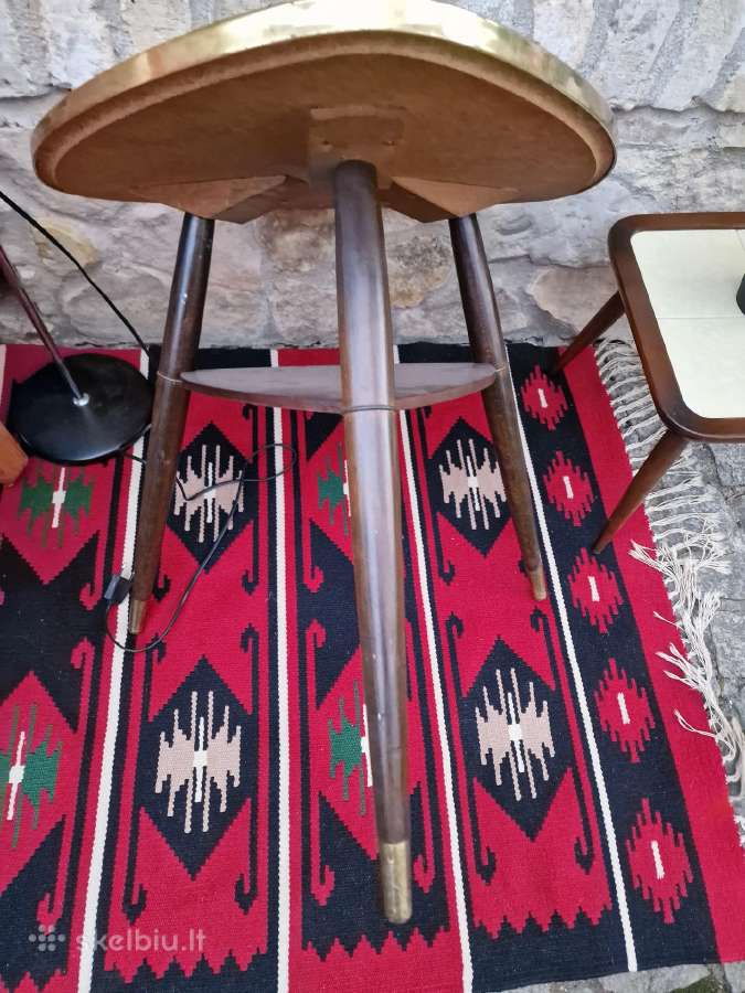 Vintažinis mid century kavos staliukas - nuotraukos Nr. 22