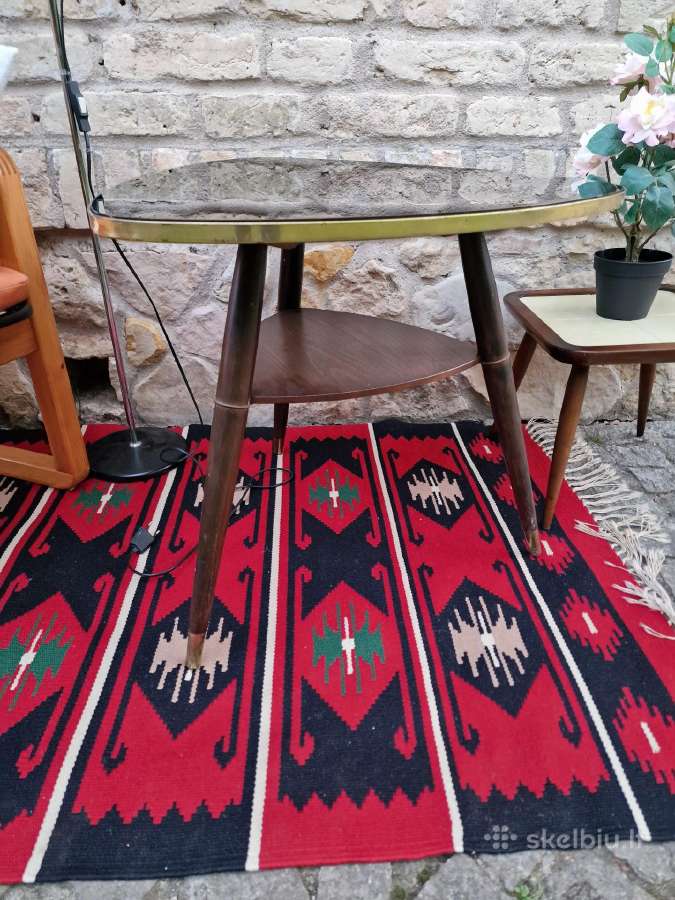 Vintažinis mid century kavos staliukas - nuotraukos Nr. 25