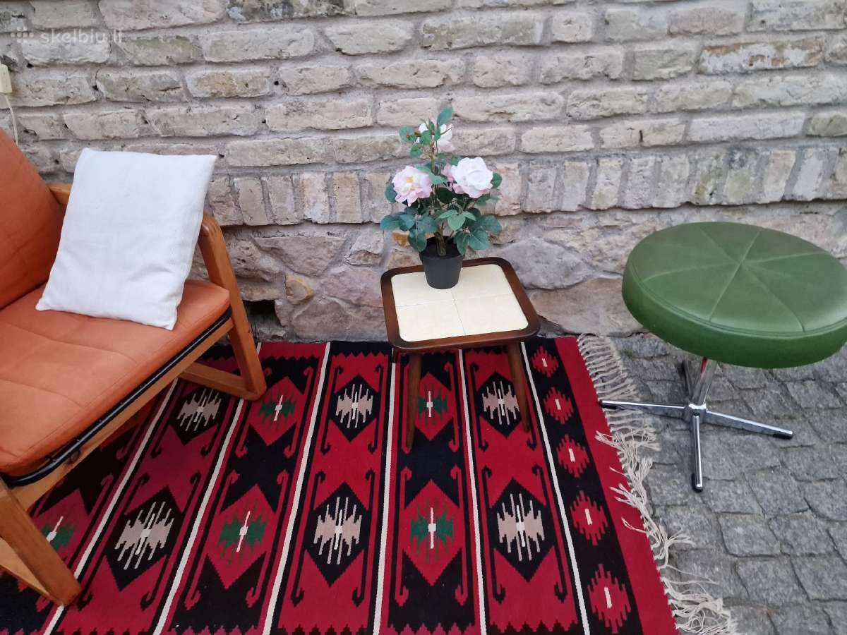 Vintažinis mid century gėlių stovelis - nuotraukos Nr. 17