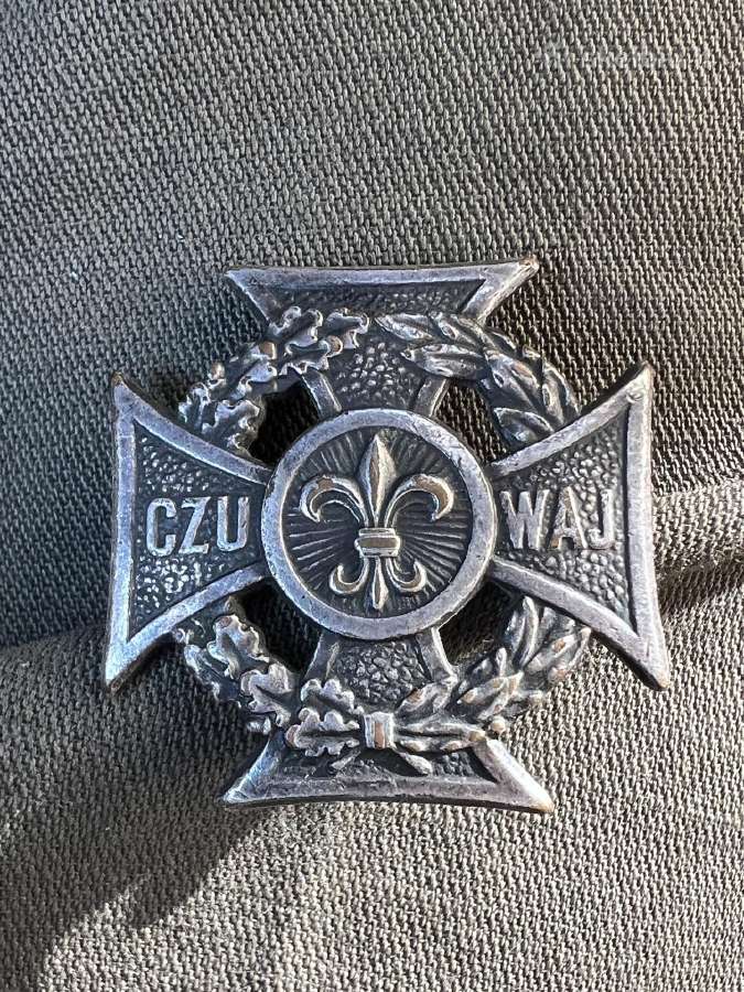 Skautu zenkliukas (tarpukaris) originalas