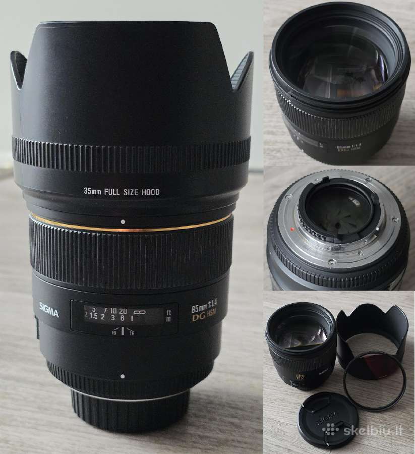 Sigma 85mm f1.4 Dg Hsm (Nikon)
