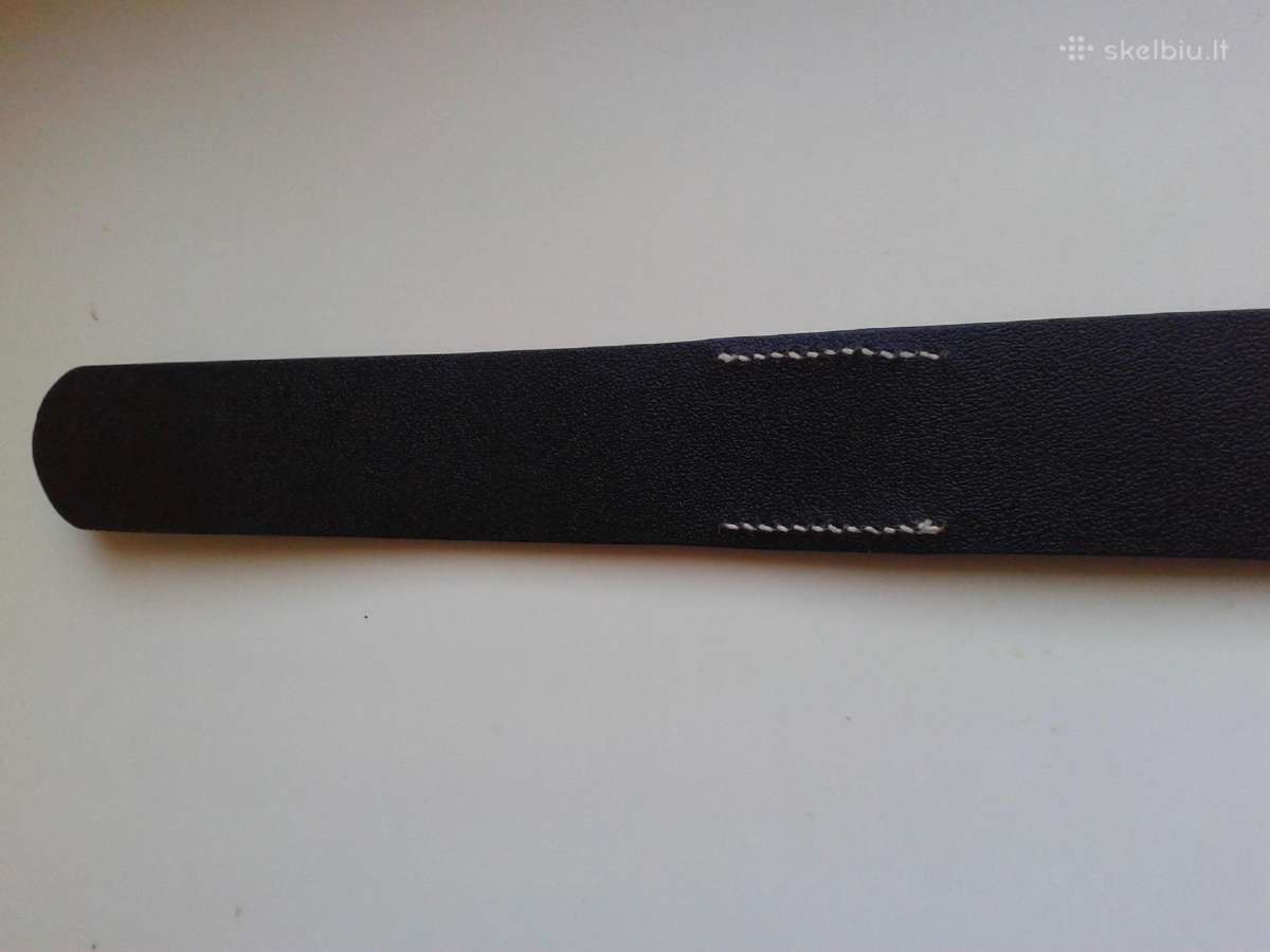 Vokiškas Wermachto odinis diržas(juodas)-90cm - nuotraukos Nr. 14