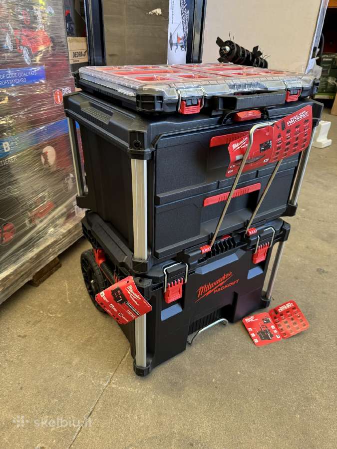 Įrankių dėžių rinkinys Milwaukee Packout, 3 dalys - nuotraukos Nr. 3