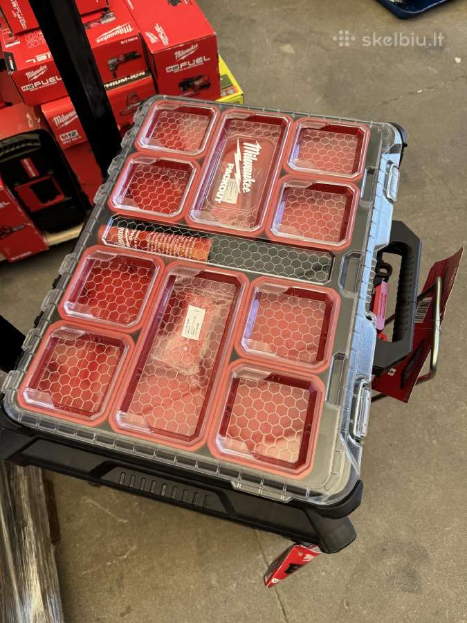 Įrankių dėžių rinkinys Milwaukee Packout, 3 dalys - nuotraukos Nr. 5