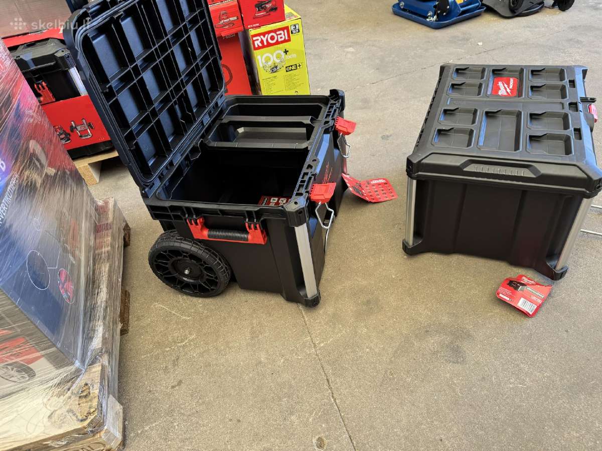 Įrankių dėžių rinkinys Milwaukee Packout, 3 dalys - nuotraukos Nr. 10