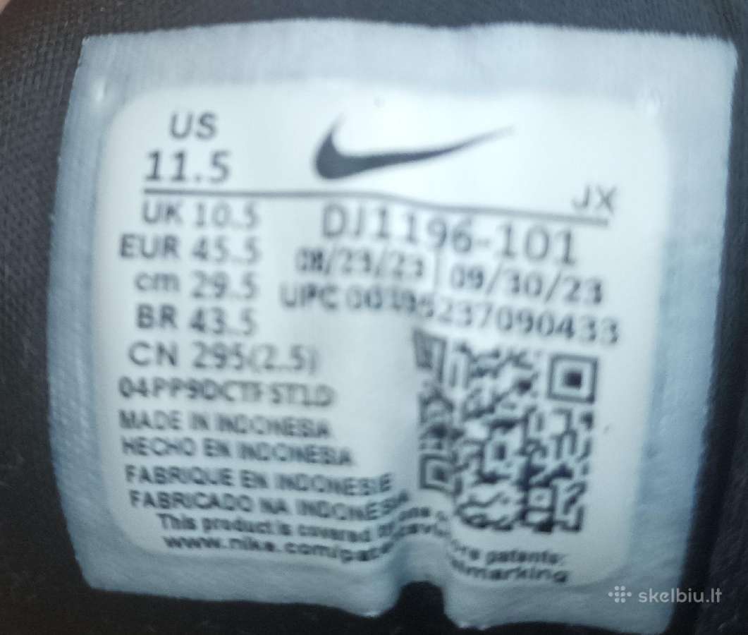 Kedai nike dydis 45,5 - nuotraukos Nr. 6