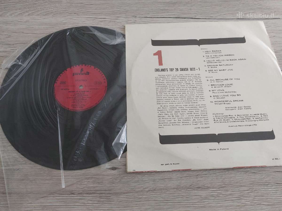Vinilinės ir lanksčiosios plokštelės - nuotraukos Nr. 6