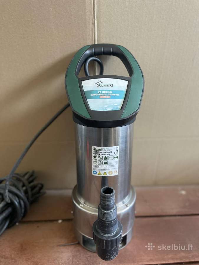 Panardinamas nešvaraus vandens siurblys 750ir1100w - nuotraukos Nr. 2