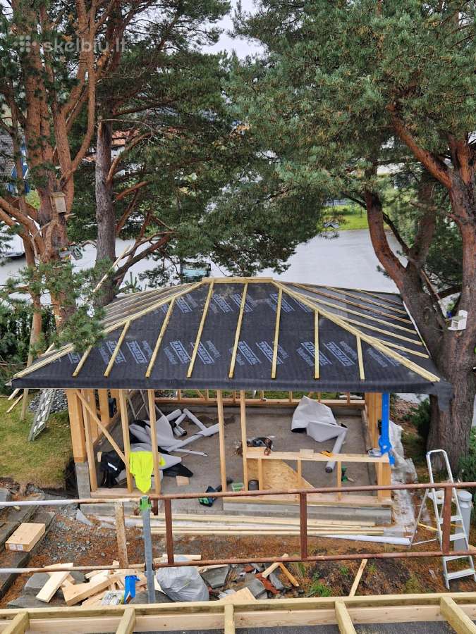 Stogu dengimas renovacija stogo darbai stogdengiai - nuotraukos Nr. 24