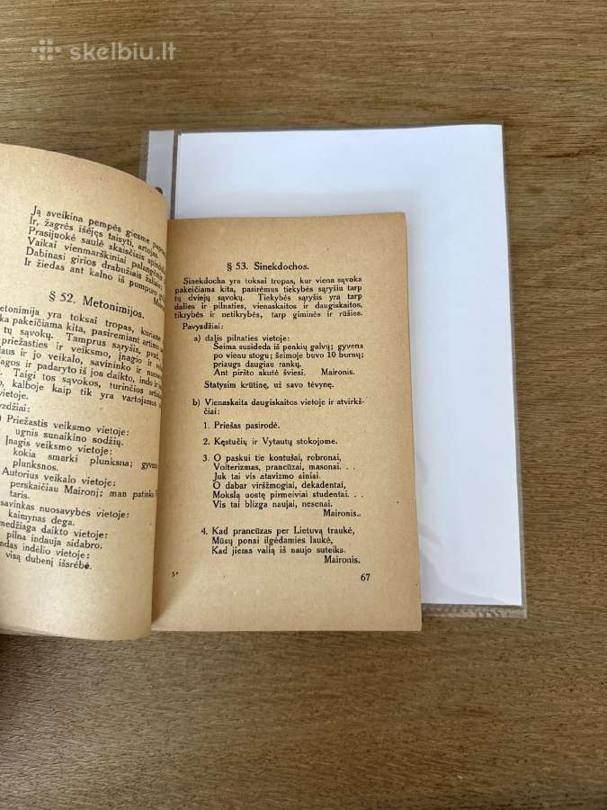 Kazys Bizauskas ,Literatūros teorija “ 1922 m - nuotraukos Nr. 5