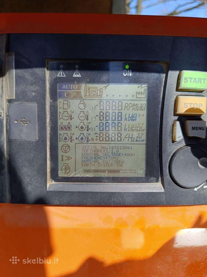 Elektros generatorius Sdmo V 275 ( 220 Kw) - nuotraukos Nr. 7