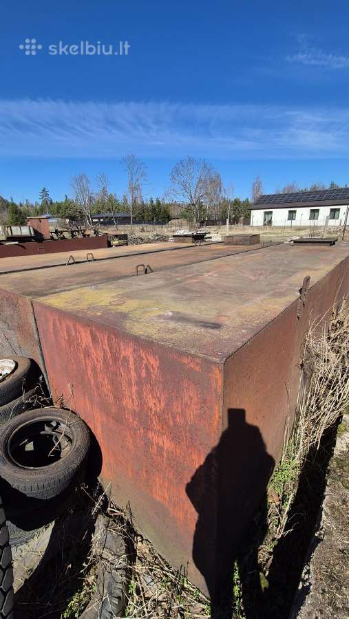Bačka storasienė metalinė 13,5m3, kita - nuotraukos Nr. 3