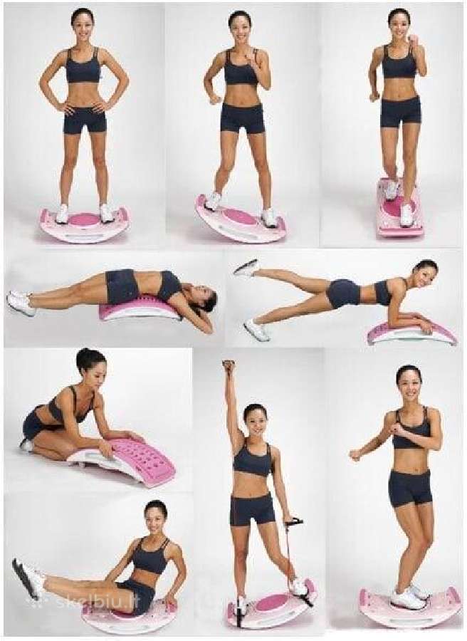 Moonsurfing balansinis treniruoklis platforma