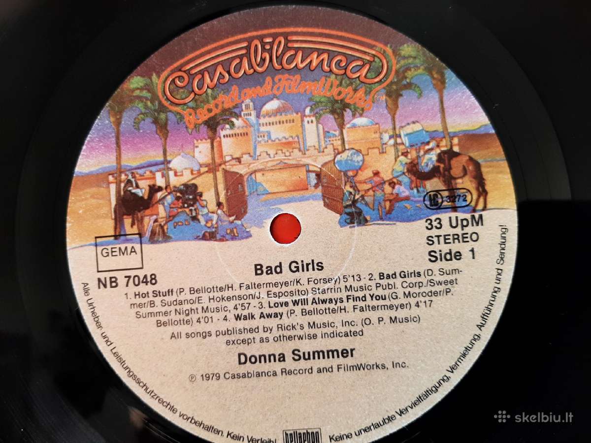 Donna Summer 1979 “Bad Girls 2 Lp - nuotraukos Nr. 8