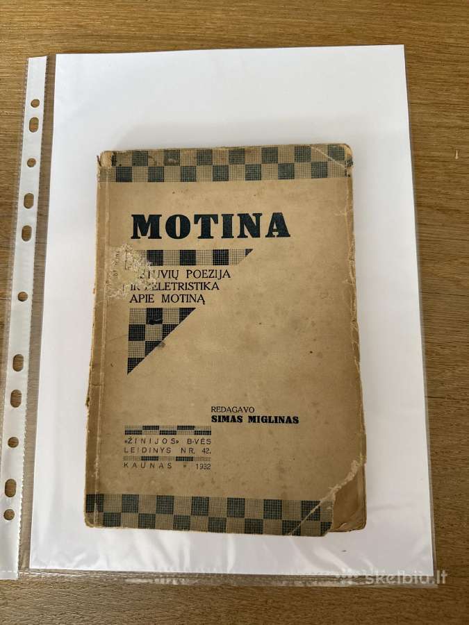 Motina(lietuvių poezija ir beletristika apie motin