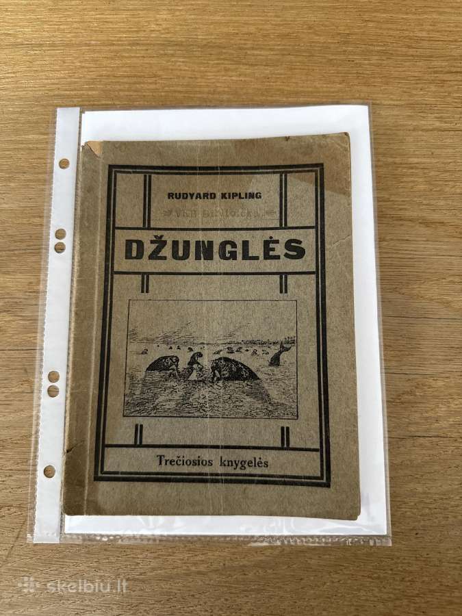 Džunglės. Trečiosios knygelės 1927 m.
