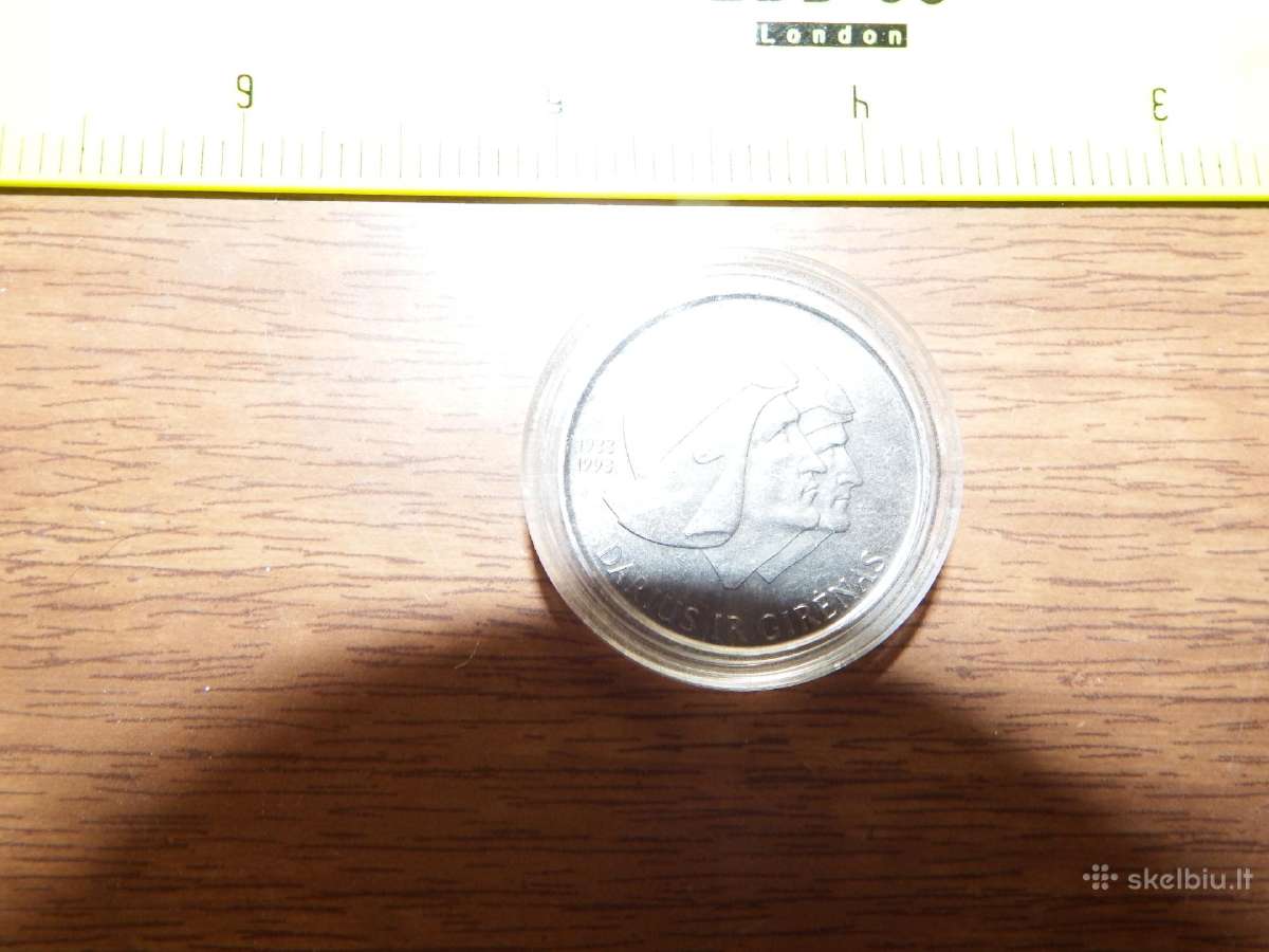 Proginė moneta Darius ir Girėnas 10 litų - nuotraukos Nr. 3