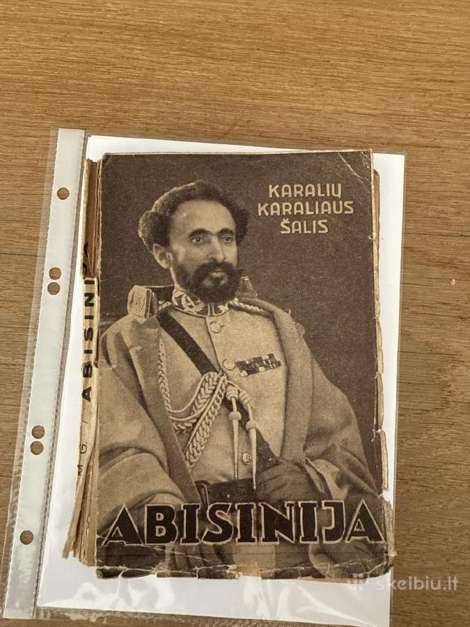 Karalių karaliaus šalis Abisinija 1935 m