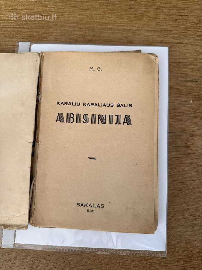 Karalių karaliaus šalis Abisinija 1935 m - nuotraukos Nr. 2