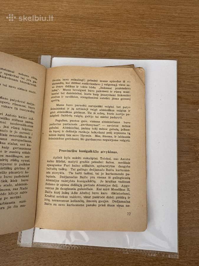 Karalių karaliaus šalis Abisinija 1935 m - nuotraukos Nr. 6