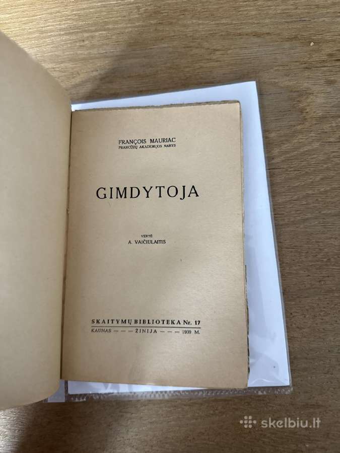 Gimdytoja 1939 m. - nuotraukos Nr. 2