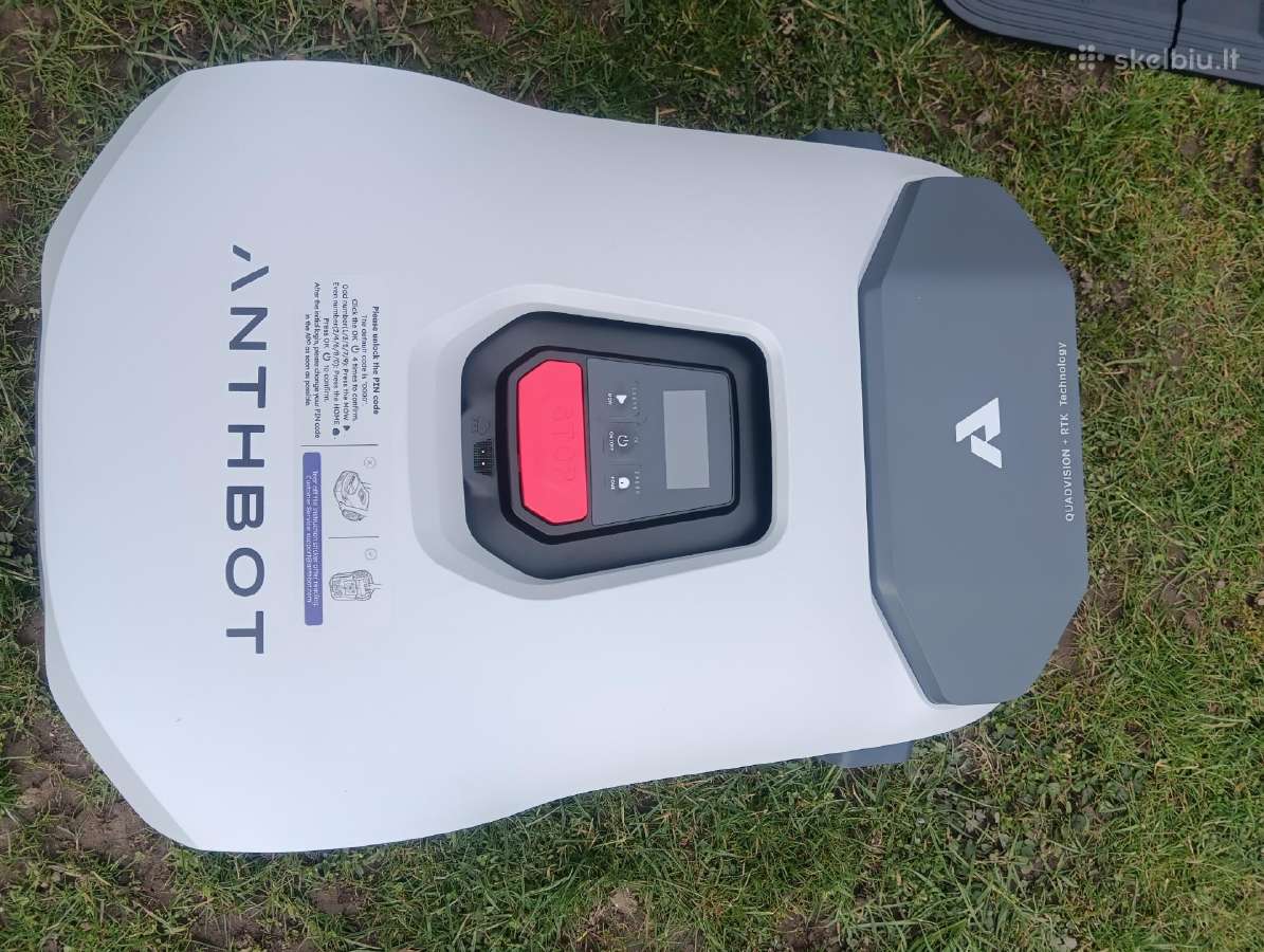 Anthbot Genie belaidis išmanus vejos robotas 15a - nuotraukos Nr. 3