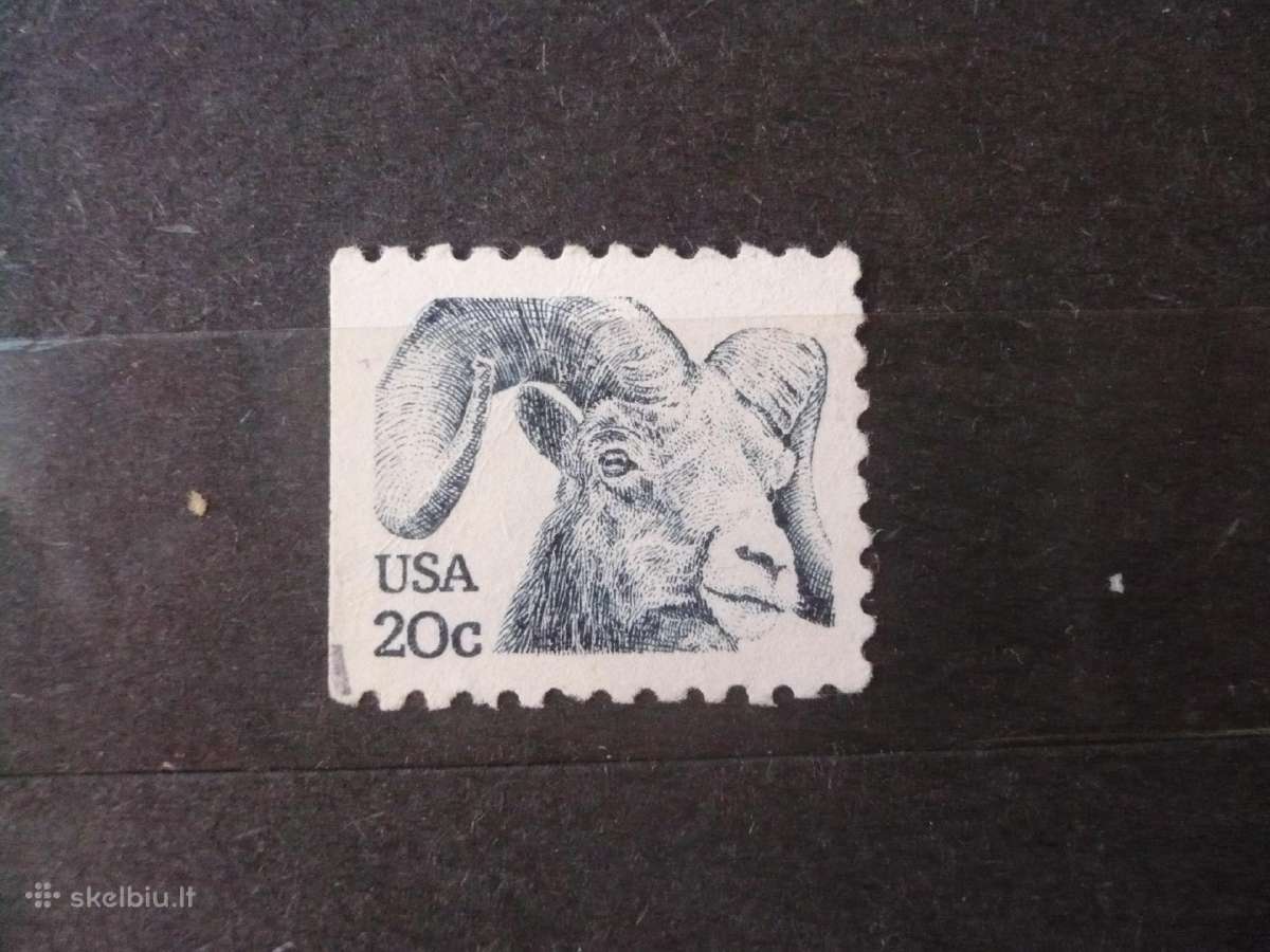 1982 m. Bighorn Sheep brošiūros leidimas Mhn