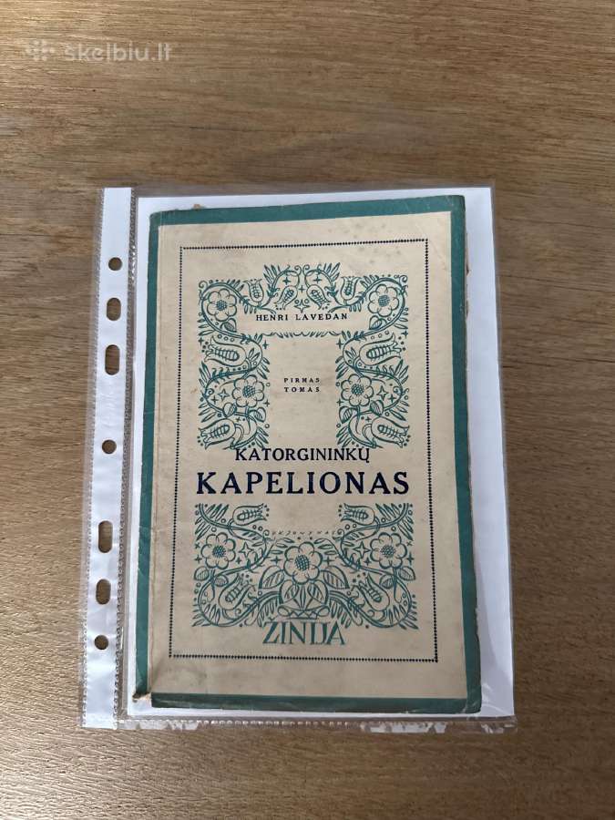 Katorgininkų kapelionas (I tomas) 1938 m