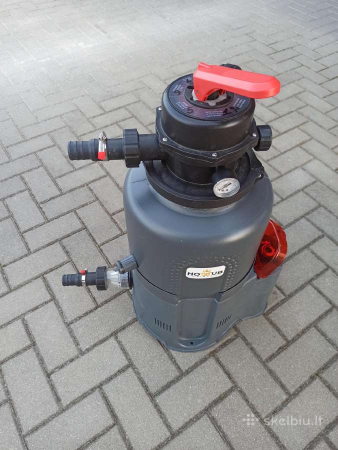 Azuro baseinų filtras.