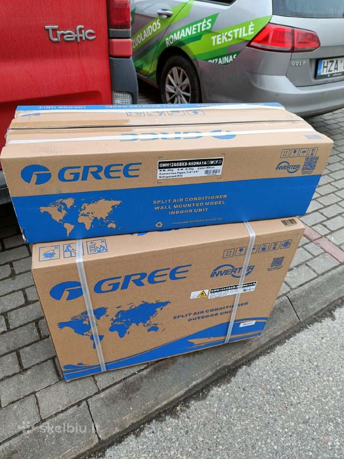 Naujas neišpakuotas Gree Pular 3.5kw