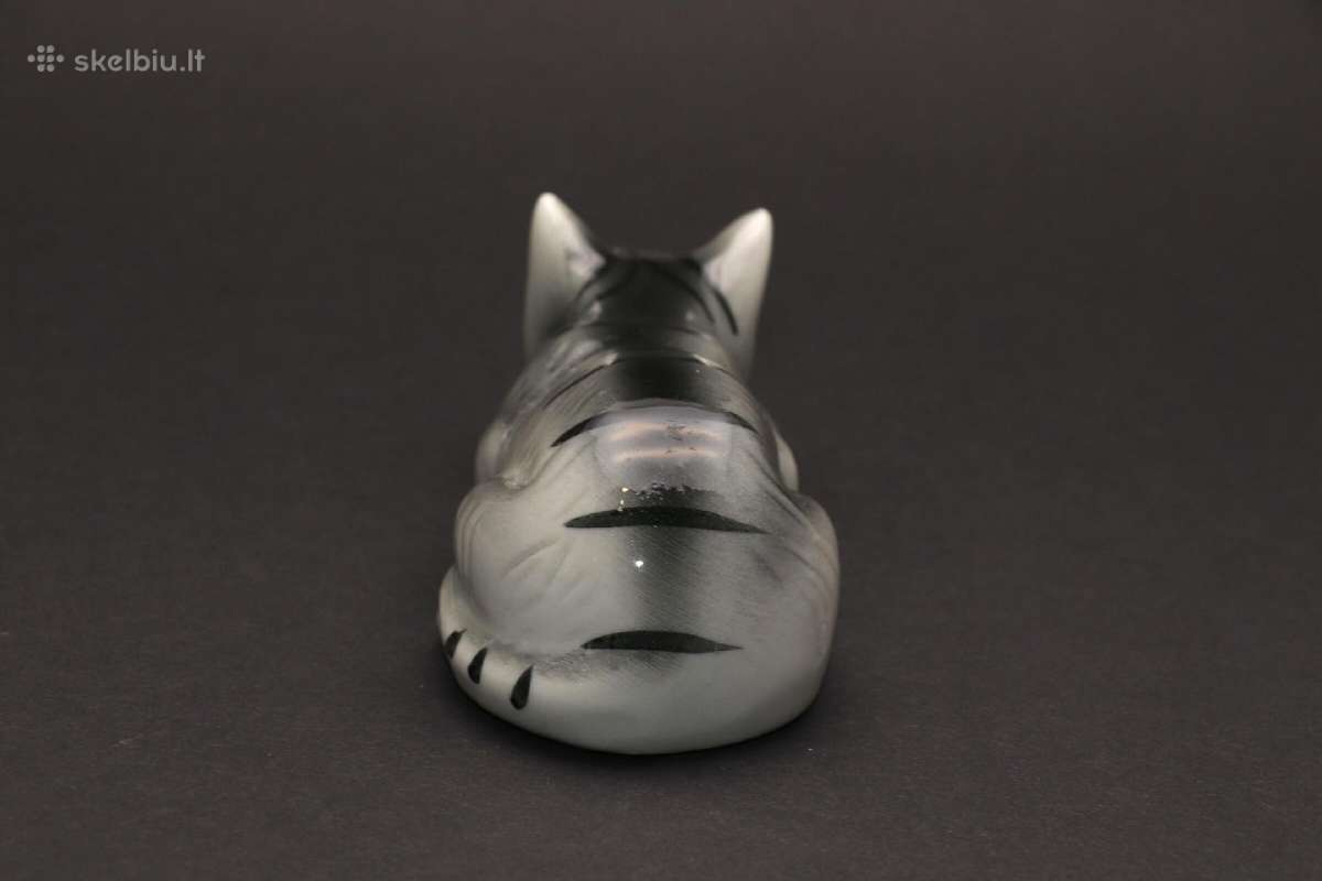 Statulėlė porceliano "Katė " 5 cm. kaina 20 eurų - nuotraukos Nr. 4