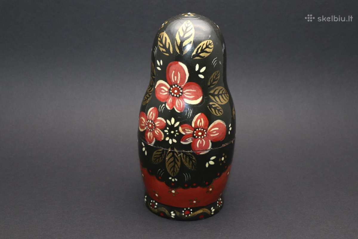 Matrioška medinė 18 cm. kaina 15 eurų - nuotraukos Nr. 3