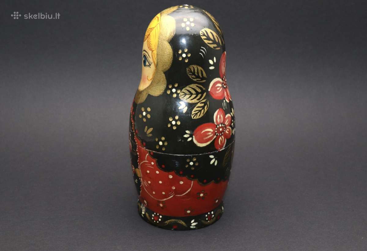 Matrioška medinė 18 cm. kaina 15 eurų - nuotraukos Nr. 4
