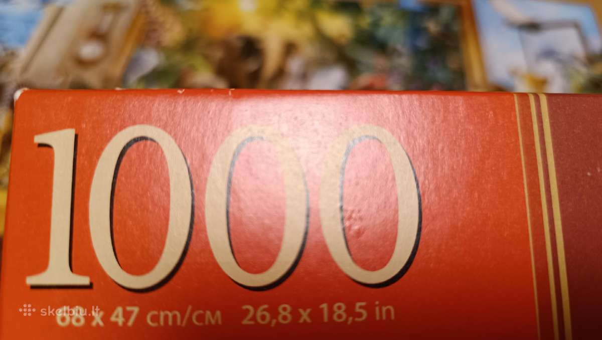 Castorland puzzle/dėlionė, 1000 detalių - nuotraukos Nr. 2